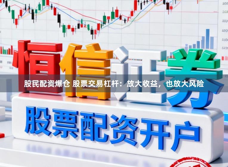 股民配资爆仓 股票交易杠杆：放大收益，也放大风险