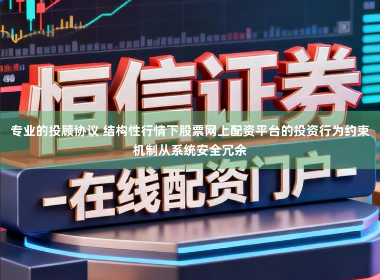专业的投顾协议 结构性行情下股票网上配资平台的投资行为约束机制从系统安全冗余