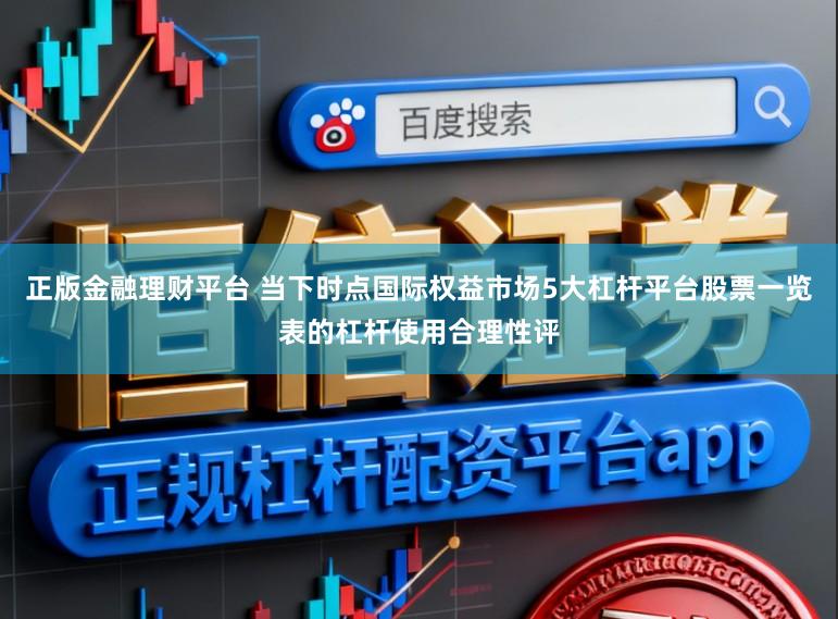 正版金融理财平台 当下时点国际权益市场5大杠杆平台股票一览表的杠杆使用合理性评