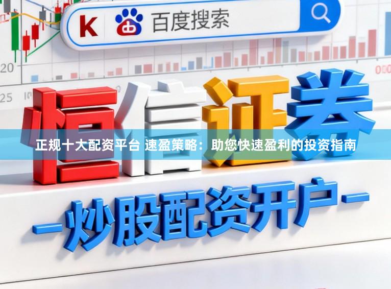 正规十大配资平台 速盈策略：助您快速盈利的投资指南
